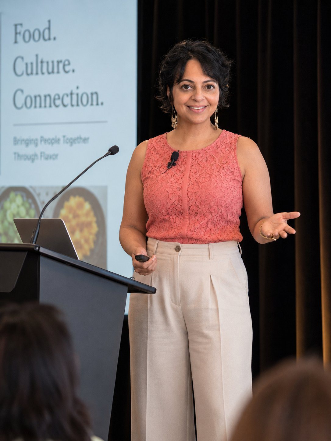 Amita Nathwani speaking